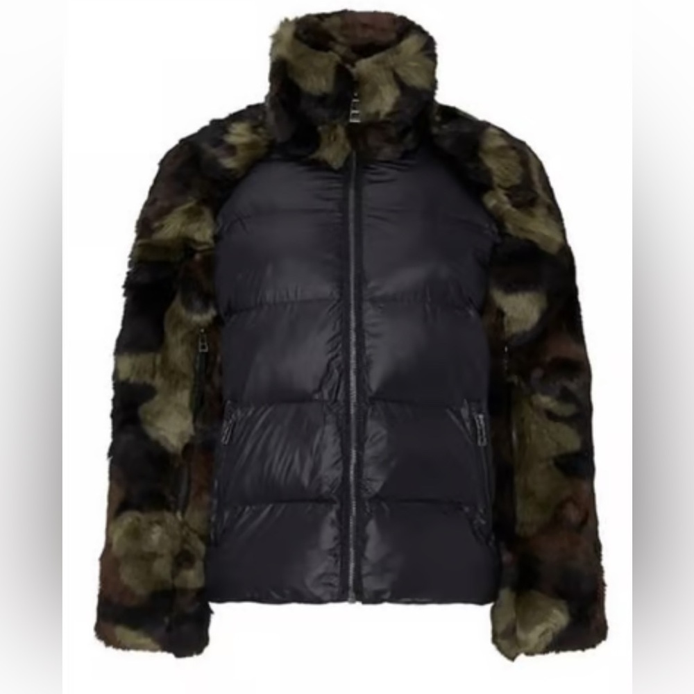 HEURUEH CELEBRITY FAVE PUFFER JACKET—Amazing & Unique! SM in Perfect Condition!